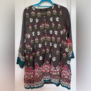 Khaadi Khaas embroidered chiffon Kurta